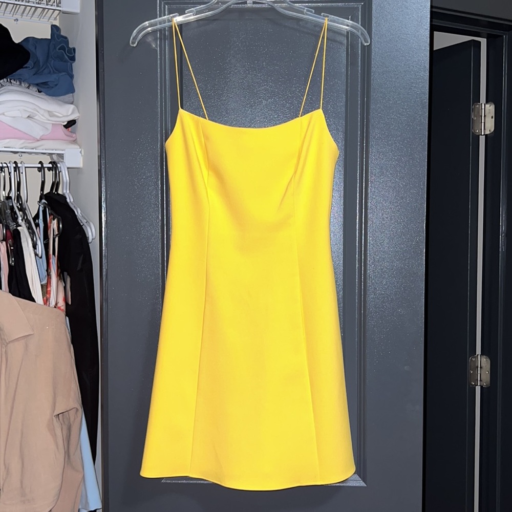 Stunning yellow Likely dress
